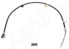 ASHIKA 131-02-206 Cable, parking brake